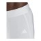 adidas Techfit Aeroready Tight Short Weiss - weiss