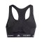 adidas Sport-BH Damen Schwarz - schwarz