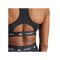 adidas Sport-BH Damen Schwarz - schwarz