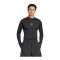 adidas TechFit Cold Rdy Training Longsleeve Schwarz - schwarz