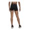 adidas Techfit Short Leggings Damen Schwarz - schwarz
