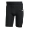 adidas Techfit Tight Short Schwarz - schwarz