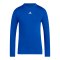 adidas Techfit Longsleeve Blau - blau
