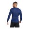 adidas Techfit Longsleeve Blau - blau