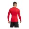 adidas Techfit Longsleeve Kids Rot - rot