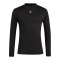 adidas Techfit COLD.RDY Longsleeve Schwarz - schwarz