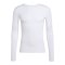 adidas Techfit Longsleeve Weiß - weiss