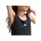 adidas TechFit Tanktop Kids Schwarz - schwarz