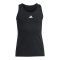 adidas TechFit Tanktop Kids Schwarz - schwarz