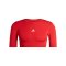 adidas Techfit Longsleeve Kids Rot - rot