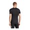 adidas Techfit Longsleeve Schwarz - schwarz