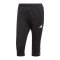 adidas Tiro 21 3/4 Trainingshose Schwarz - schwarz