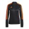 adidas Tiro 23 Club Trainingsjacke Damen Schwarz - schwarz