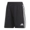 adidas Tiro 23 Competition Short Damen Schwarz - schwarz