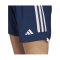 adidas Tiro 23 Competition Match Short Damen Blau Weiss - dunkelblau