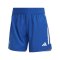 adidas Tiro 23 Match Short Damen Blau Weiss - blau