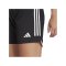 adidas Tiro 23 Competition Match Short Damen Schwarz Weiss - schwarz