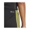 adidas Tiro 23 Club Short Damen Schwarz Gelb - schwarz
