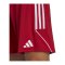 adidas Tiro 23 Short Rot Weiss - rot