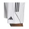 adidas Tiro 23 Short Weiss Schwarz - weiss