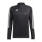 adidas Tiro 23 Track Top Schwarz Weiss - schwarz