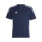 adidas Tiro 23 Trikot Kids Dunkelblau Weiss - blau