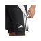 adidas Tiro 24 2in1 Short Schwarz Weiss - schwarz