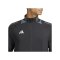 adidas Tiro 24 Competition Präsentationsjacke Schwarz Grau - schwarz