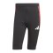 adidas Tiro 24 Competition Short Schwarz Rot - schwarz