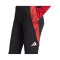 adidas Tiro 24 Competition Trainingshose Damen Schwarz Rot - schwarz