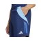 adidas Tiro 24 Competition Downtime Short Blau - blau