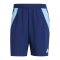 adidas Tiro 24 Competition Downtime Short Blau - blau