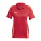 adidas Tiro 24 Competition Poloshirt Damen Rot - rot