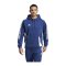 adidas Tiro 24 Hoody Blau Weiss - blau