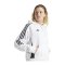 adidas Tiro 24 Hoody Damen Weiss Schwarz - weiss