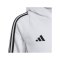 adidas Tiro 24 Hoody Kids Weiss Schwarz - weiss