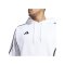adidas Tiro 24 Hoody Weiss Schwarz - weiss