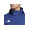 adidas Tiro 24 Kapuzenjacke Blau Weiss - blau