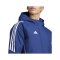 adidas Tiro 24 Winterjacke Damen Blau Weiss - blau