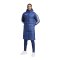 adidas Tiro 24 Long Coachjacke Blau Weiss - blau