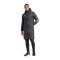 adidas Tiro 24 Long Coachjacke Schwarz Weiss - schwarz
