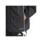 adidas Tiro 24 Regenjacke Schwarz Weiss - schwarz