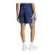 adidas Tiro 24 Short Damen Blau Weiss - blau