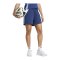 adidas Tiro 24 Short Damen Blau Weiss - blau