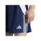 adidas Tiro 24 Short Damen Blau Weiss - blau