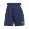 adidas Tiro 24 Short Damen Blau Weiss - blau