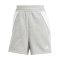 adidas Tiro 24 Short Damen Grau Weiss - grau