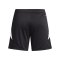 adidas Tiro 24 Short Damen Schwarz Weiss - schwarz