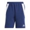 adidas Tiro 24 Short Dunkelblau Weiss - blau