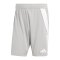 adidas Tiro 24 Short Grau Weiss - grau